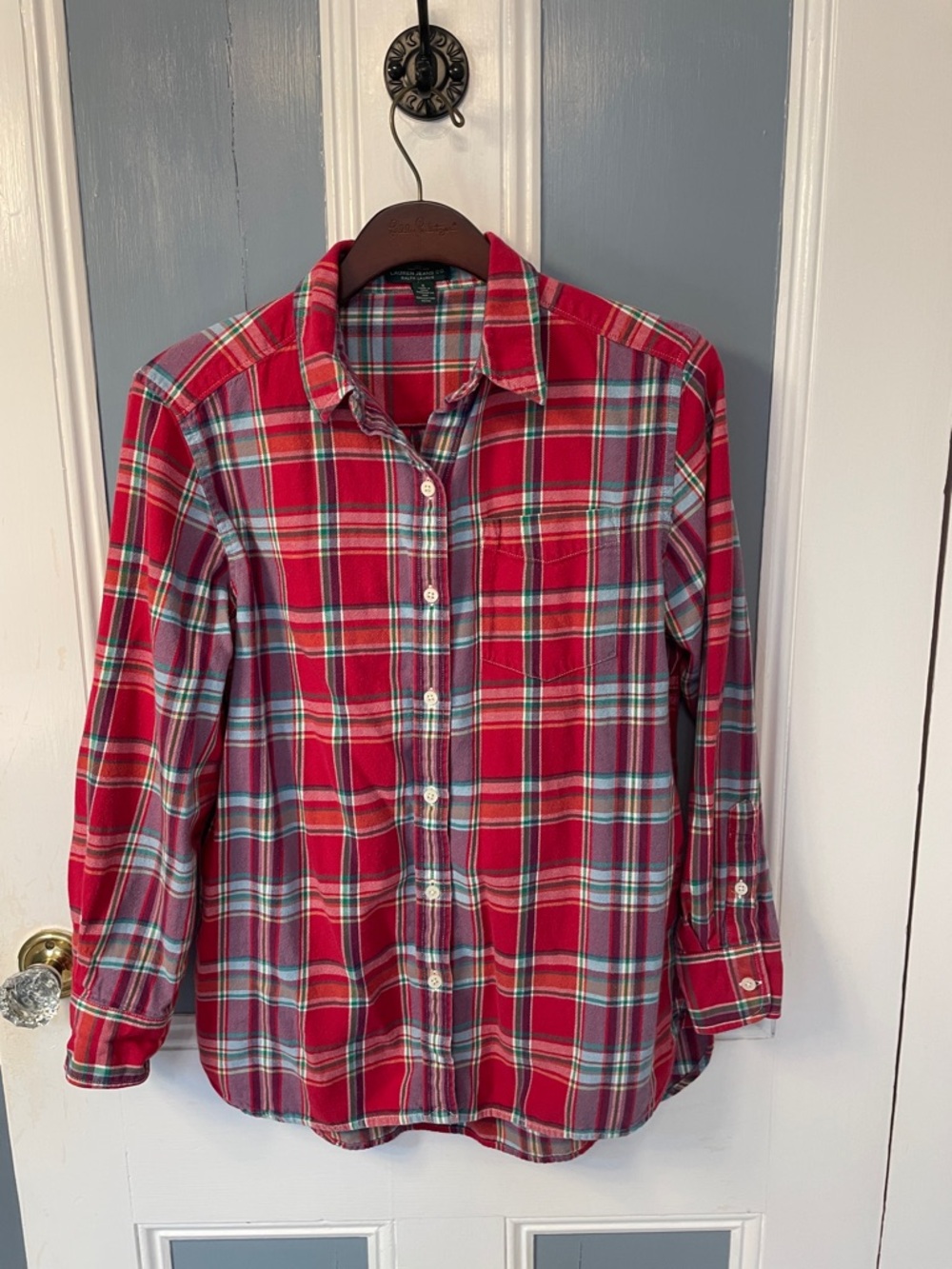 Vintage LRL Lauren Jeans Co. Ralph Lauren Plaid Flannel Button Down Shirt